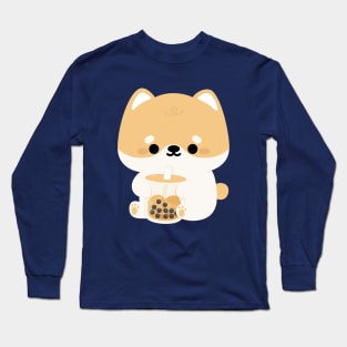 Shiba Inu Boba Long Sleeve T-Shirt